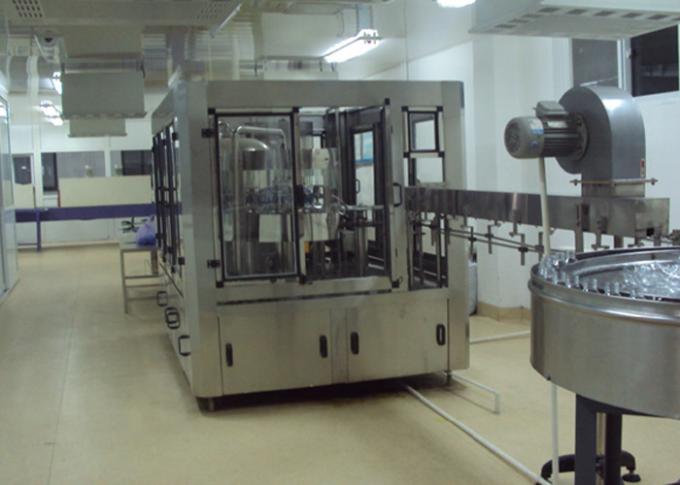 6000BPH Bottled Water Filling Line , Stainless Steel 3 In 1 Water Filling Machine