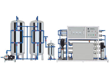 2000LPH RO Purifier Water Treatment Equipment Stainless Steel Tank With Quartz And Carbon