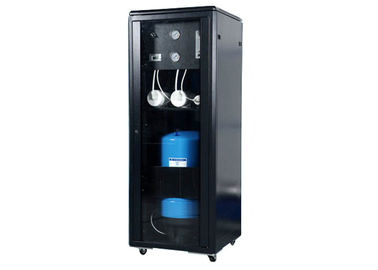 RO Purifier Black Stainless Steel Water Filter With RO-500 5 Stage Commercial Cabinet