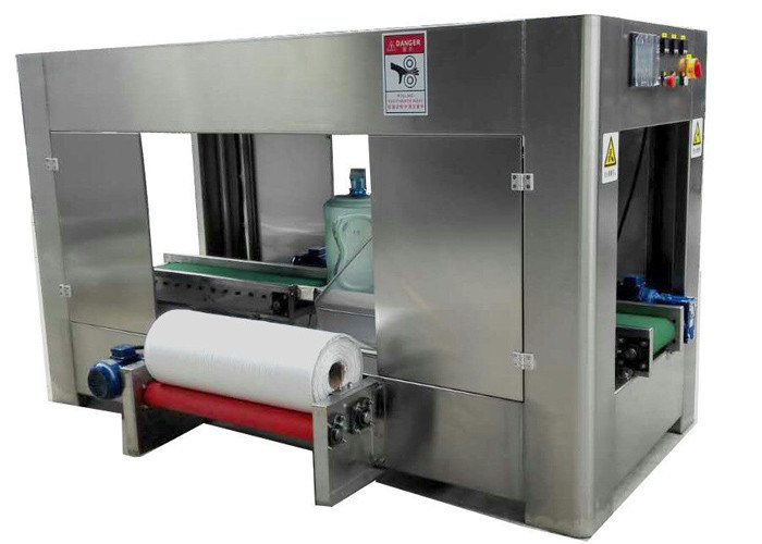 Stainless Steel Automatic Bagging Machine For Water Bottling Line 1500 Bottles Per Hour