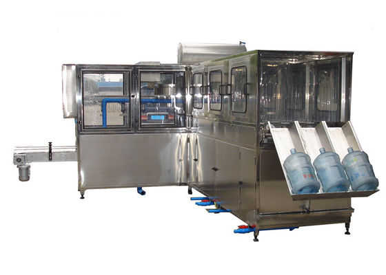 0.55kw 380V Automatic Water Bottling Line With Bottle Transmission Gear